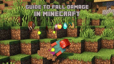 what breaks your fall in minecraft
