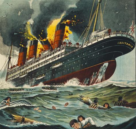what british ship got sunk in 1915
