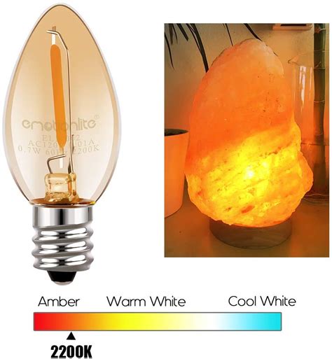 what bulbs do you use in a salt lamp