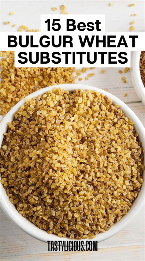 what can be substituted for bulgur