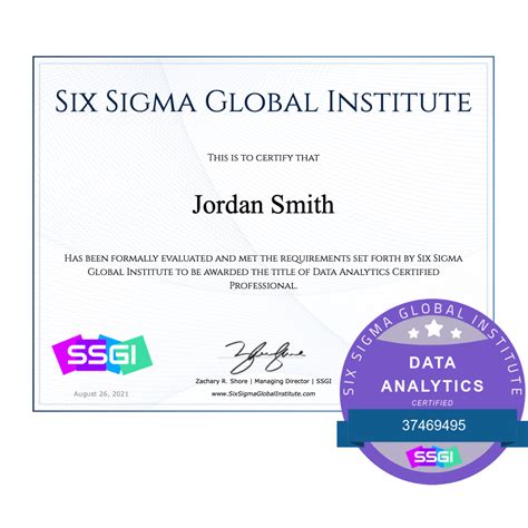 what can i do with data analytics certificate