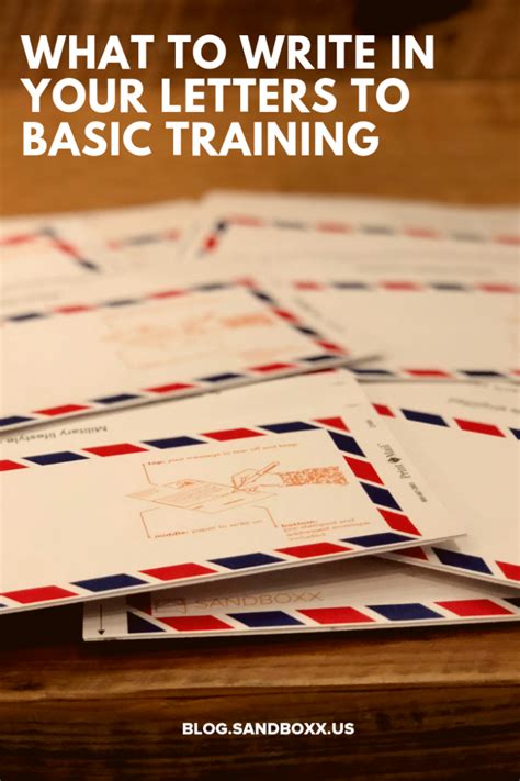 what can i mail to someone in basic training