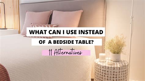 What Can I Use Instead Of A Side Table