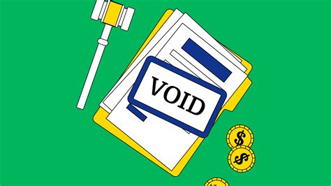 what can make a contract null and void