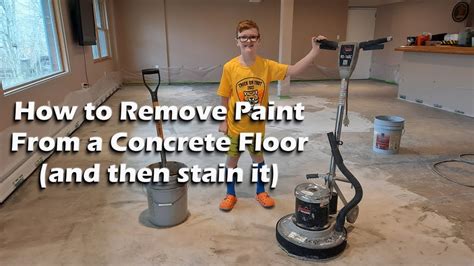 What Can Remove Paint From Floor
