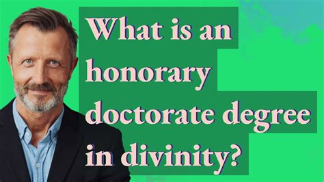 what can you do with a doctorate in divinity