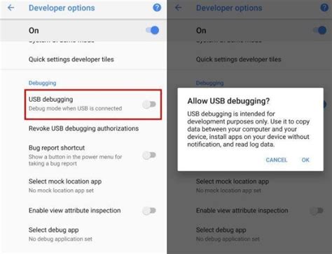what can you do with usb debugging