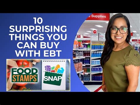 what can you not get with ebt