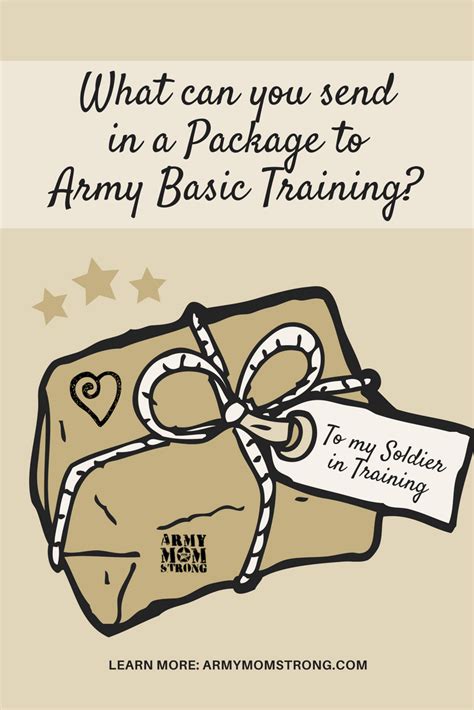 what can you send to army basic training