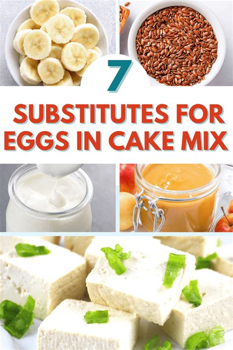 What Can You Use In Place Of Eggs In Cake Mix