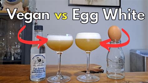 what can you use instead of egg white in cocktails