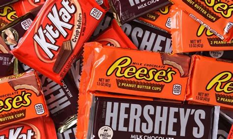 what candy bars are owned by hershey