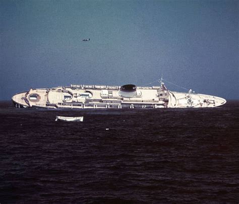 what caused the andrea doria to sink