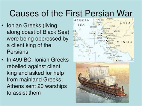 what caused the persian war