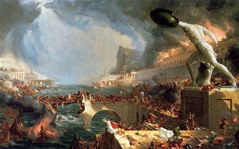 what caused the western roman empire to fall