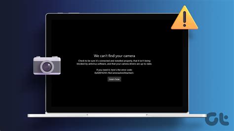 what causes camera error
