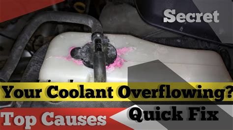 What Causes Coolant Overflow To Fill Up