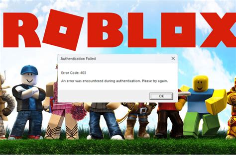 what causes error 403 roblox