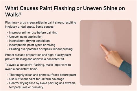 What Causes Flashing Paint