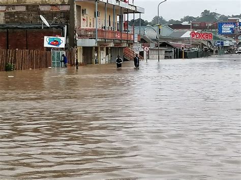what causes floods in south africa