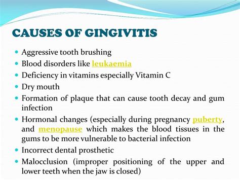 What Causes Gingivitis