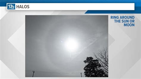 A rare lunar halo Earth EarthSky