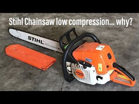 What Causes Low Compression In A Chainsaw