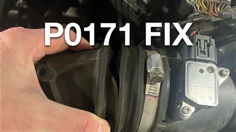 what causes p0171 code