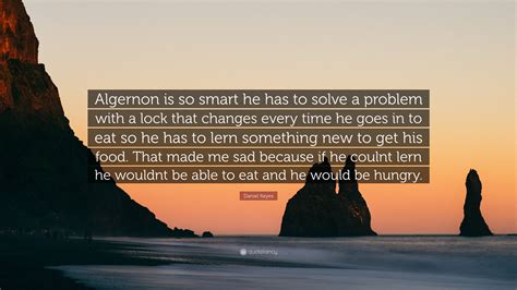 What Changes Is Algernon Experiencing