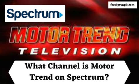 what channel is motor trend on spectrum cable