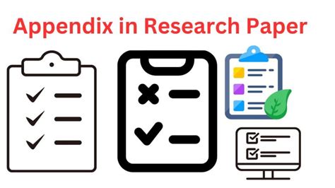 what chapter is appendix in research