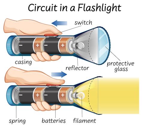 What Circuits Are Used In A Flashlight