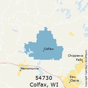 What Colfax Wi Zip Code