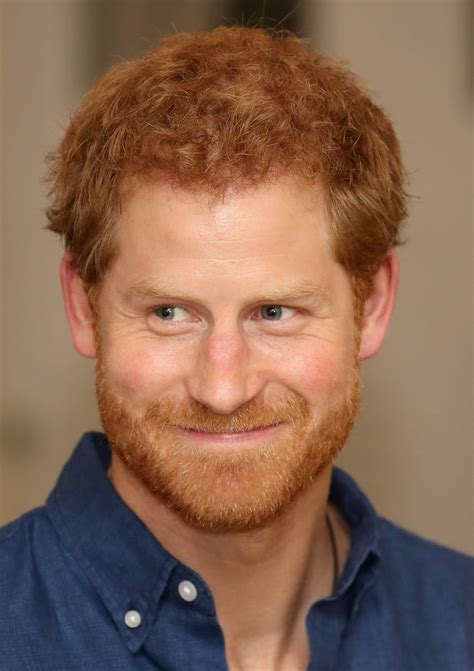 what color are prince harry's eyes