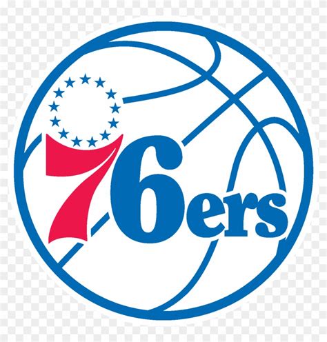 what color blue is the 76ers logo