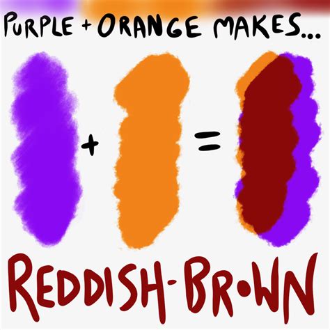 what color does orange pink and purple make
