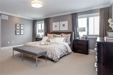 What Color Goes With Grey Bedroom
