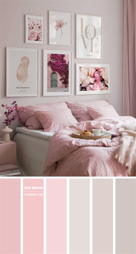 What Color Goes With Pink In A Bedroom