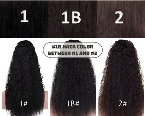 Free What Color Is 1B Hair For Short Hair