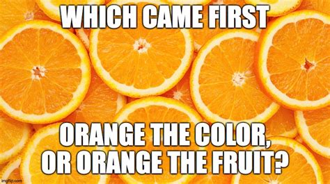 what color is an orange meme