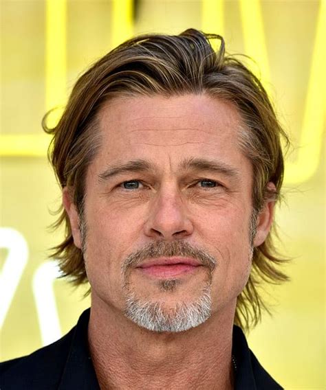 what color is brad pitt's hair