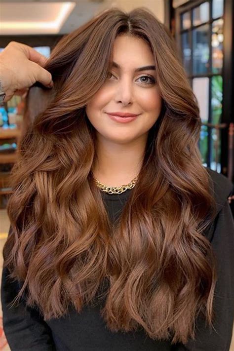 Fresh What Color Is Chocolate Brown Hair Dye For Long Hair