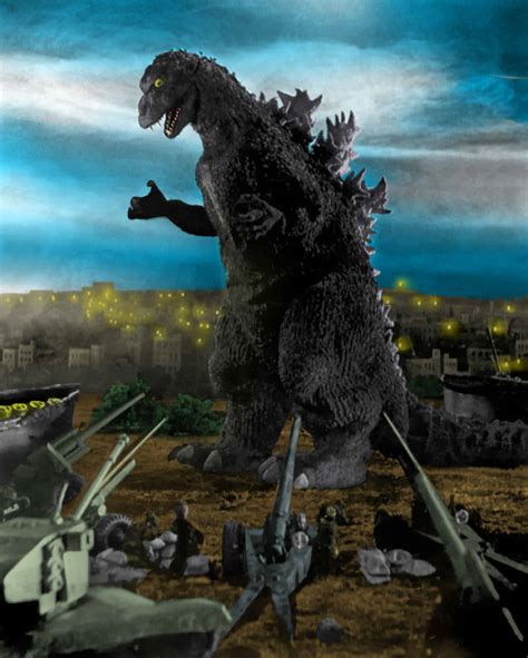 what color is godzilla 1954