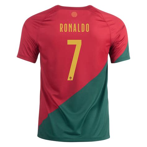 what color is ronaldo's jersey