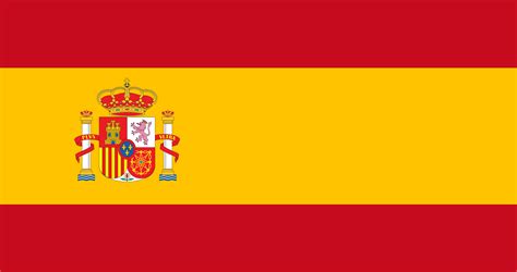 what color is the flag of spain