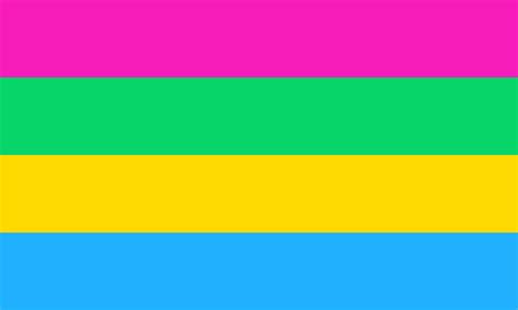 what color is the pansexual flag