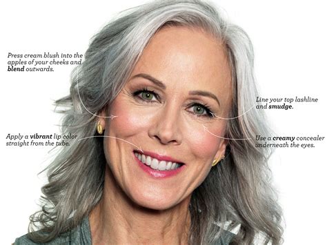 The What Color Makeup Should I Wear With Grey Hair For Hair Ideas