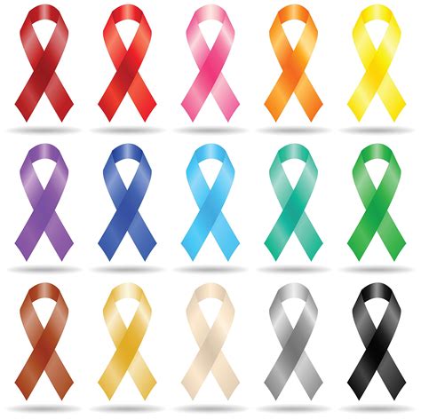 what color ribbon is for lung cancer