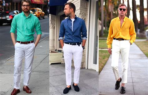 what tops go with white pants