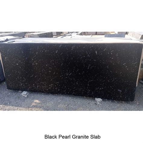 what colors are in black pearl granite